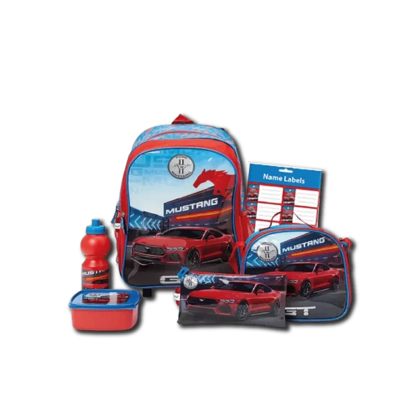 Mustang 6pcs School Bag Set