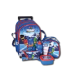 Power Heroes 6Pcs Trolly School Bag Set