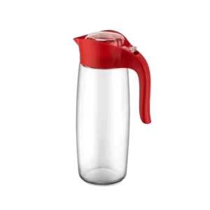 Qlux 1600ml Red Amfora Oval Pitcher