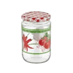 Qlux 660ml Red Domi Jar