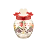 Qlux Red Frutta Jar with Spoon