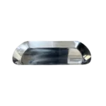 Stainless Steel Rectangular 22x12cm Plate