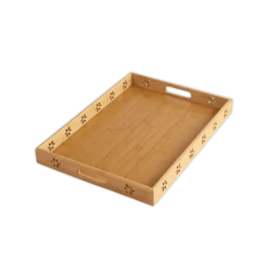 Wooden 40x28cm with Flower Design Frame