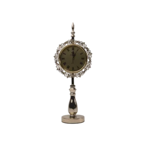 Décor Large Golden Clock Stand