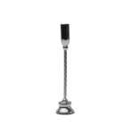 Décor Silver Spiral Design Candle Holder Stand