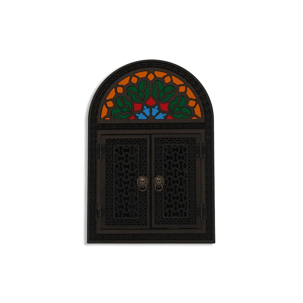 Décor Small Wooden Mirror Window