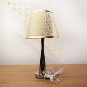 Gold & Silver Designed Lambader with Iron Base1