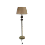 Golden Long Lambader with Black Marble Design