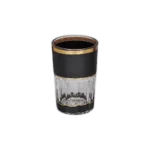 Momaz Black 12Pcs Juice Cups Set