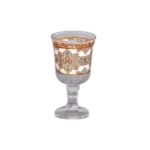 Momaz Gold & White 12Pcs Cups Set