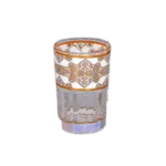 Momaz Gold & White 12Pcs Juice Cups Set