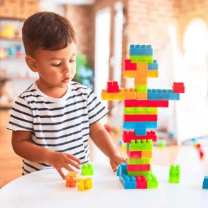 Play & Learn 148Pcs Orange Blocks1