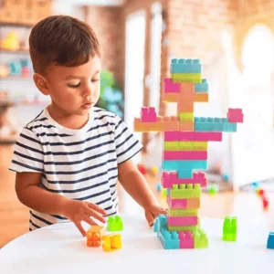 Play & Learn 148Pcs Orange Blocks2
