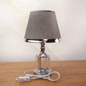 Silver & Grey Lambader with Crystal Base1