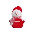 Christmas Big Red Furry Snowman