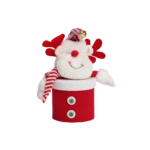 Christmas Deer Design Red Gift Box