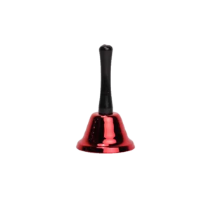 Christmas Red Polished Metal Bell