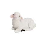 Christmas Resin Little White Sheep Sitting