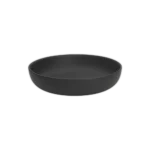Dosthoff 20cm Matt Black Deep Porcelain Plate