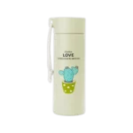 Portable Glass 450ml Green Water Bottle