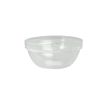 Transparent 14cm Glass Round Soup Bowl
