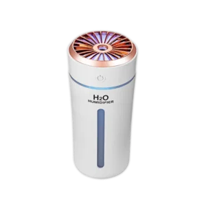 White 270ml USB Humidifier with Lights