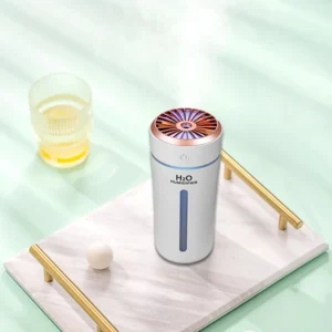 White 270ml USB Humidifier with Lights1
