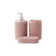 Bathroom Pink 3pcs Dispenser Set