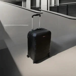 Bentley 20in Bone Black Travel Bag3