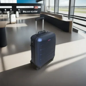 Bentley 20in Bone Navy Blue Travel Bag2