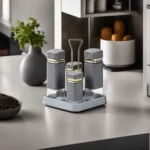 Momaz-4Pcs-Gold-&-Grey-Granite-Spice-Jars-Set-with-Stand1