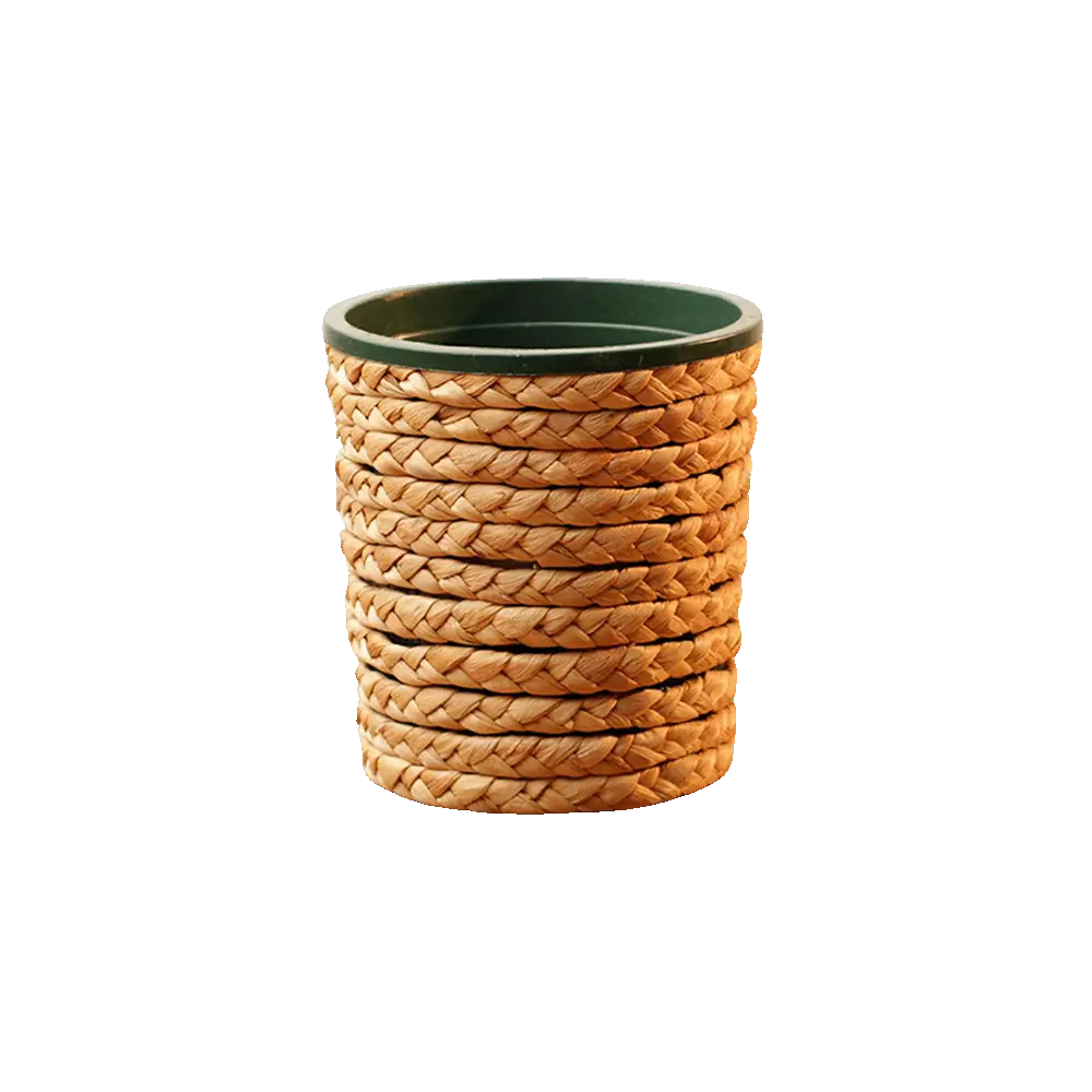 Round-10x12cm-Plants-Straw-Basket-with-Vase