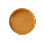 Wooden 30cm Round Bamboo Tray