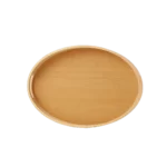 Wooden 36cm Oval Bamboo Tray