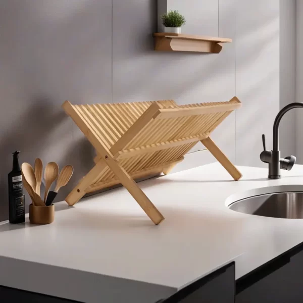 Wooden dish rack1