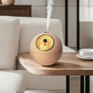 Astronaut Pink 300ml USB Humidifier1