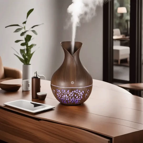 Brown 300ml Usb Humidifier 1