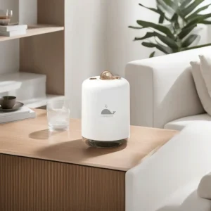 Dolphin White 300ml USB Humidifier1