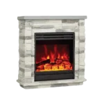 Electirc Poly Stone Fireplace