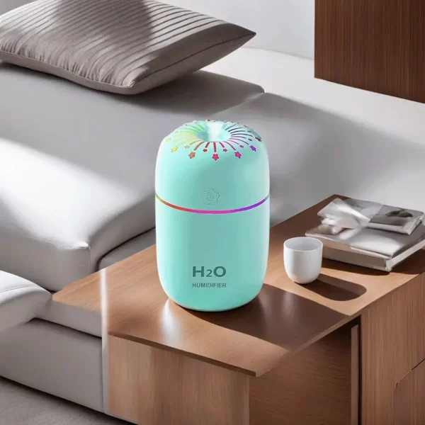 H2o Blue 300ml Usb Humidifier1