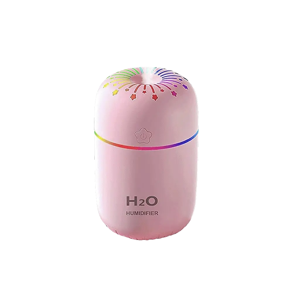 H2O-Pink-300ml-USB-Humidifier