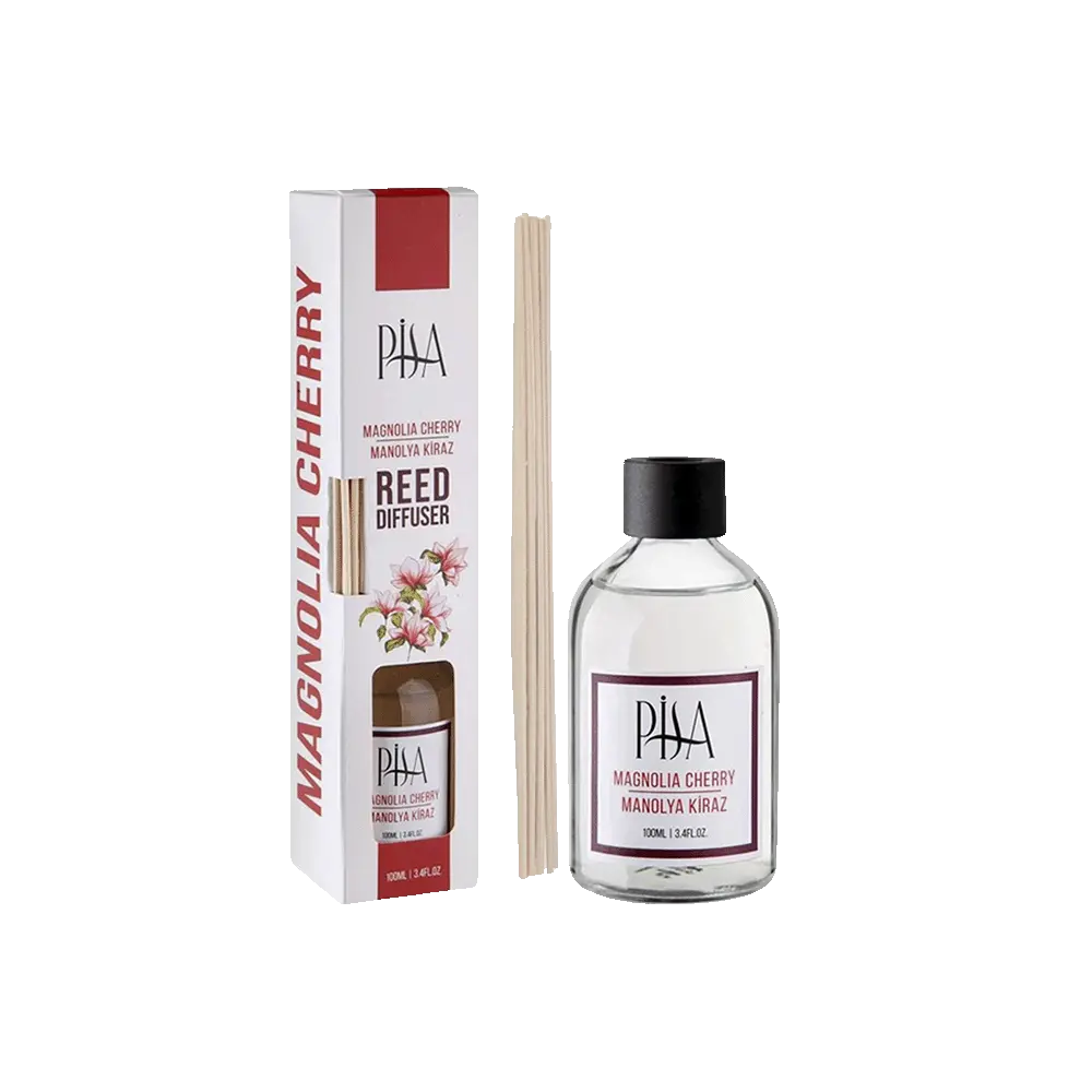 Pisa-Reed-Mangolia-Cherry-Rain-110ml-Diffuser