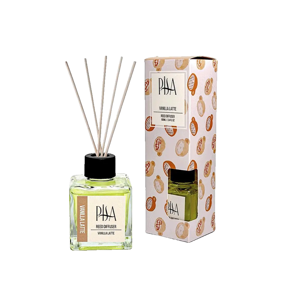 Pisa-Reed-Vanilla-Latte-100ml-Diffuser