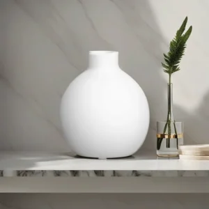 Porcelain 12cm Round Bulbous Vase1