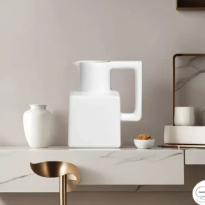 Porcelain 15.5cm Rectangular Jug Vase1