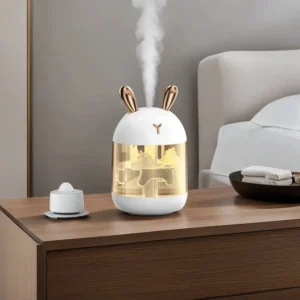Rabbit White 300ml USB Humidifier1