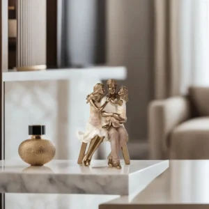 Resin 11.5x18.5cm Family Figurine Decor1