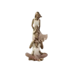 Resin 11.5x22cm Family Figurine Decor