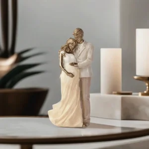 Resin 11x24cm Parents Figurine Decor1
