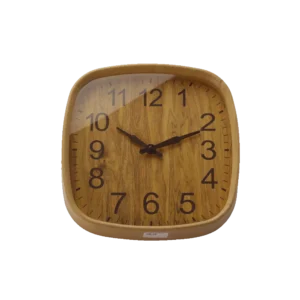 Squard Wooden Brown Watch